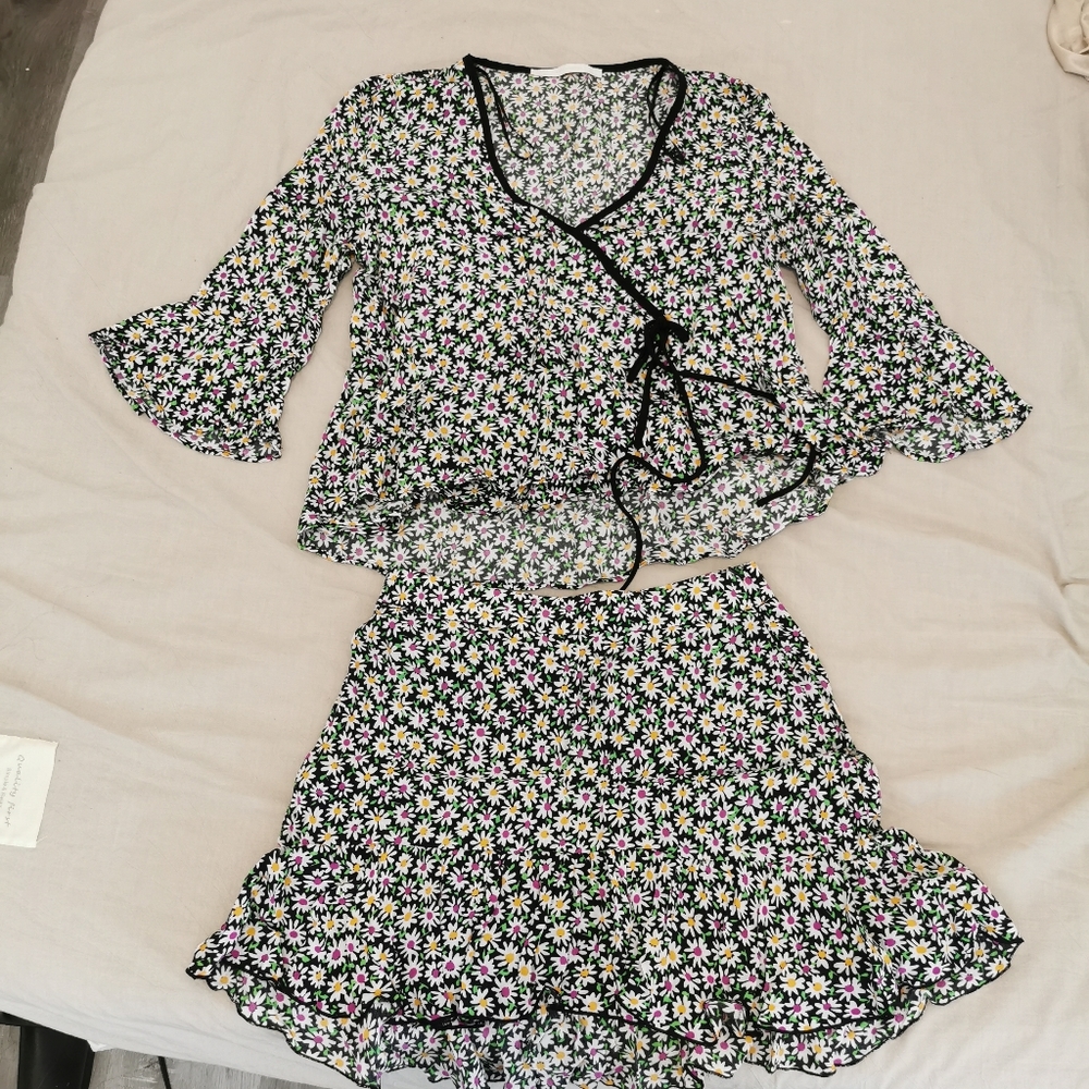 ZARA flowering dress